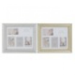 Рамка за снимки DKD Home Decor Luxury Сребрист Златен Традиционен (46,5 x 2 x 40 cm) (2 броя) - Канцеларски материали