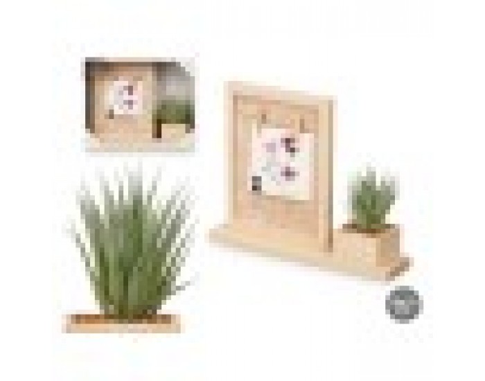 Рамка за снимки GiftDecor 411096 Естествен Пластмаса Дървен MDF (8 броя)