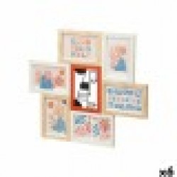Рамка за снимки GiftDecor 411408H Многоцветен Метал Дървен MDF (6 броя) - Канцеларски материали