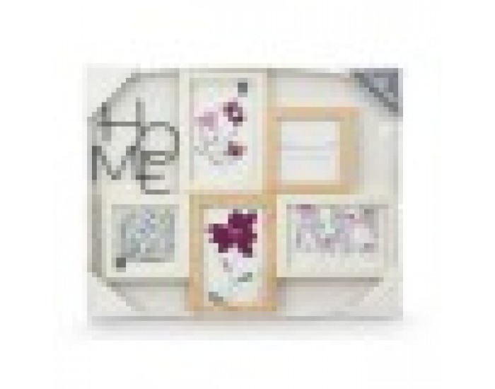 Рамка за снимки GiftDecor 411408K Естествен Метал Дървен MDF (8 броя)