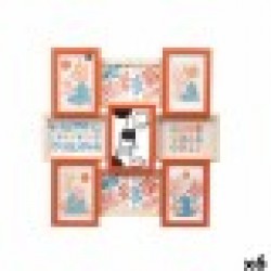 Рамка за снимки GiftDecor 411408B Многоцветен Метал Дървен MDF (6 броя) - Канцеларски материали