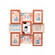 Рамка за снимки GiftDecor 411408B Многоцветен Метал Дървен MDF (6 броя) Рамка за снимки GiftDecor 411408B Многоцветен Метал Дървен MDF (6 броя)