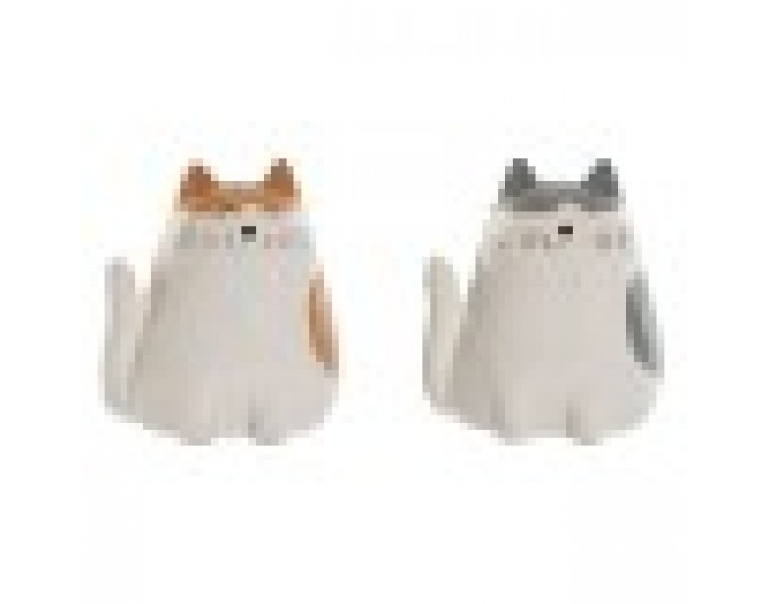 Cпестовна касичка Home ESPRIT Dolomite Котка 13,5 X 10 X 15 cm (2 броя)