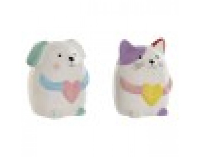 Cпестовна касичка Home ESPRIT Dolomite 13 x 12 x 19 cm (2 броя)