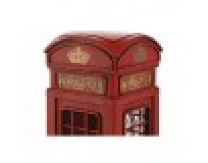 Cпестовна касичка Home ESPRIT Метал Vintage Кабина 12 x 12 x 28,5 cm