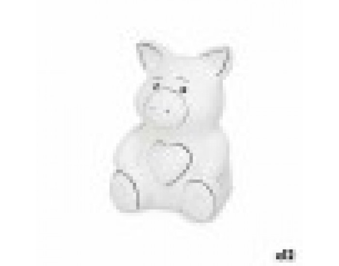 Касичка за Рисуване Прасе Керамика 9 x 11,8 x 8,5 cm (12 броя)