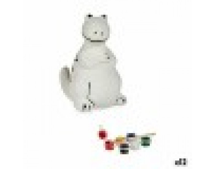 Касичка за Рисуване Динозавър 8,5 x 13,2 x 11 cm Керамика (12 броя)