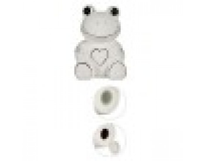 Касичка за Рисуване Жаба Керамика 15,5 x 21,5 x 16 cm (12 броя)