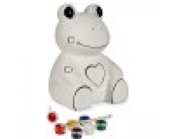 Касичка за Рисуване Жаба Керамика 15,5 x 21,5 x 16 cm (12 броя)