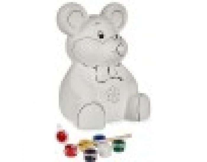 Касичка за Рисуване Мишка Керамика 14,7 x 20,8 x 16,3 cm (12 броя)