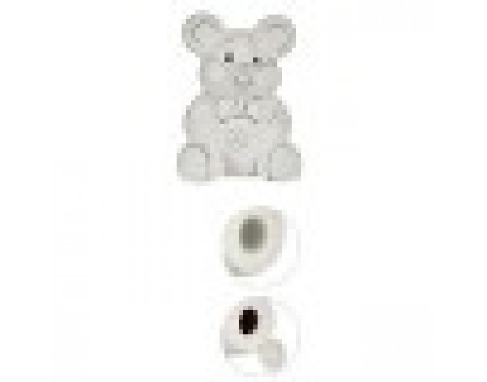 Касичка за Рисуване Мишка Керамика 14,7 x 20,8 x 16,3 cm (12 броя)