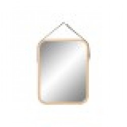 Стенно огледало Home ESPRIT Естествен Основен 35 x 2 x 45 cm - Тоалетки и Огледала