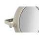 Стенно огледало Home ESPRIT Бял Метал романтичен 37 x 13 x 29 cm