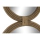 Стенно огледало DKD Home Decor Огледало Кафяв Pатан (41 x 2 x 83 cm) Стенно огледало DKD Home Decor Огледало Кафяв Pатан (41 x 2 x 83 cm)
