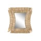 Стенно огледало DKD Home Decor 62 x 4 x 70 cm Кристал Bali Юта