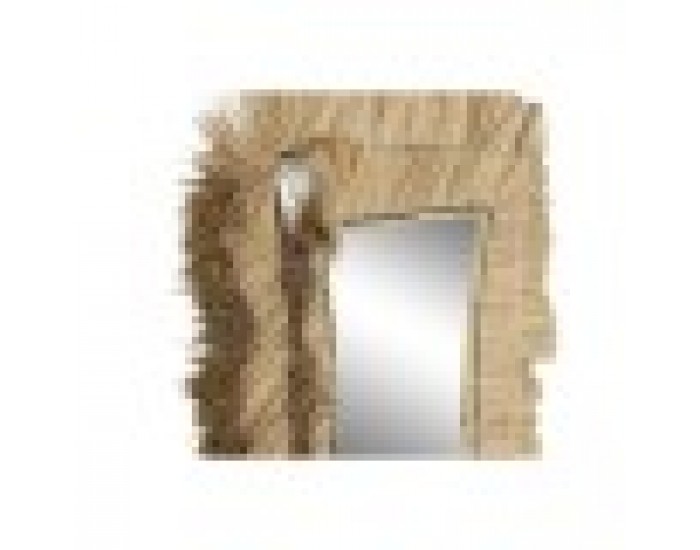 Стенно огледало DKD Home Decor 62 x 4 x 70 cm Кристал Bali Юта