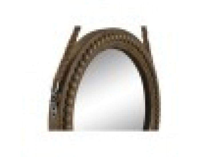 Стенно огледало Home ESPRIT Кафяв Дървен Въже Колониален Топки 38 x 4 x 72 cm Стенно огледало Home ESPRIT Кафяв Дървен Въже Колониален Топки 38 x 4 x 72 cm
