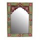 Стенно огледало DKD Home Decor Цветен Многоцветен Дървен MDF (41 x 2 x 56 cm)
