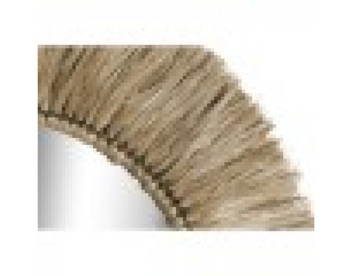 Стенно огледало DKD Home Decor Кристал Естествен Юта (52 x 3 x 52 cm)
