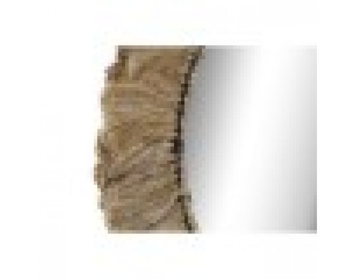 Стенно огледало DKD Home Decor Кристал Естествен Юта (52 x 3 x 52 cm)