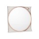 Стенно огледало GiftDecor 1268 Кафяв Бронз 45 x 45 x 3 cm (4 броя) Стенно огледало GiftDecor 1268 Кафяв Бронз 45 x 45 x 3 cm (4 броя)