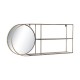 Стенно огледало DKD Home Decor Огледало Златен Метал Модерен (80 x 13 x 35 cm)