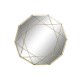 Стенно огледало DKD Home Decor 50 x 5 x 52 cm Кристал Златен Желязо Стенно огледало DKD Home Decor 50 x 5 x 52 cm Кристал Златен Желязо