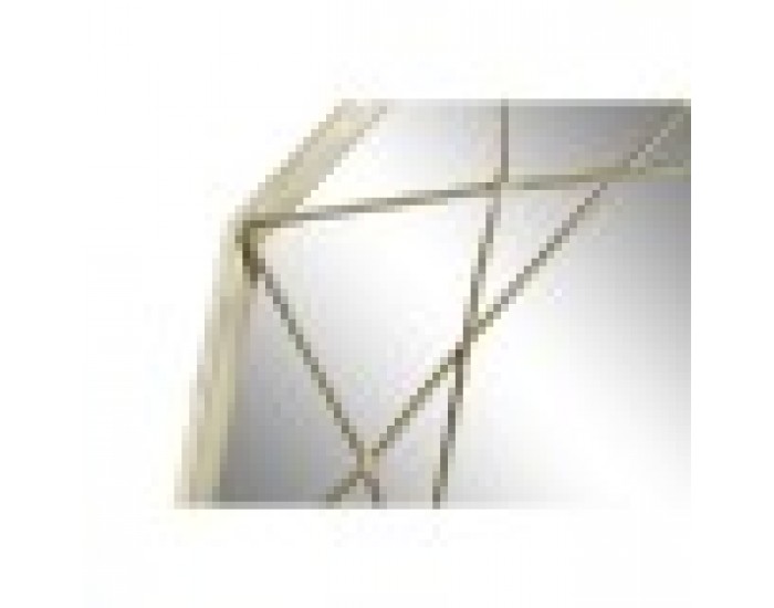 Стенно огледало DKD Home Decor 50 x 5 x 52 cm Кристал Златен Желязо Стенно огледало DKD Home Decor 50 x 5 x 52 cm Кристал Златен Желязо