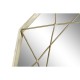 Стенно огледало DKD Home Decor 50 x 5 x 52 cm Кристал Златен Желязо Стенно огледало DKD Home Decor 50 x 5 x 52 cm Кристал Златен Желязо
