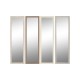 Стенно огледало Home ESPRIT Бял Кафяв Бежов Сив Кристал полистирен 36 x 2 x 125 cm (4 броя) Стенно огледало Home ESPRIT Бял Кафяв Бежов Сив Кристал полистирен 36 x 2 x 125 cm (4 броя)