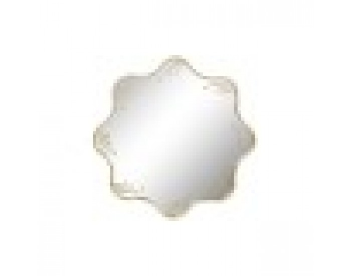 Стенно огледало Home ESPRIT Златен Метал Кристал 73 x 2 x 73 cm
