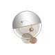 Стенно огледало DKD Home Decor Златен Метал Бял Модерен (65 x 7,6 x 76 cm) Стенно огледало DKD Home Decor Златен Метал Бял Модерен (65 x 7,6 x 76 cm)
