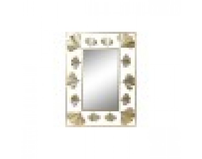 Стенно огледало DKD Home Decor Златен Метал Лист на растение (71 x 1 x 97 cm) Стенно огледало DKD Home Decor Златен Метал Лист на растение (71 x 1 x 97 cm)