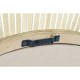Стенно огледало DKD Home Decor Кафяв Черен Бамбук Естествен Колониален 90 x 2 x 90 cm