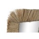 Стенно огледало DKD Home Decor Кристал Естествен Юта (55 x 3 x 55 cm)