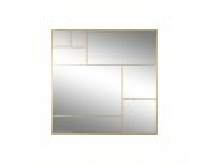 Стенно огледало Home ESPRIT Златен 90 x 2 x 90 cm Стенно огледало Home ESPRIT Златен 90 x 2 x 90 cm