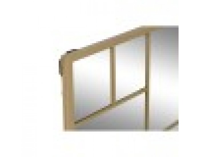 Стенно огледало Home ESPRIT Златен 90 x 2 x 90 cm Стенно огледало Home ESPRIT Златен 90 x 2 x 90 cm