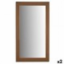 Стенно огледало Златен Дървен Cтъкло 64,3 x 84,5 x 1,5 cm (2 броя) - Тоалетки и Огледала