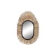 Стенно огледало DKD Home Decor Огледало Естествен Черен Метал Pатан (63 x 1,5 x 92 cm) Стенно огледало DKD Home Decor Огледало Естествен Черен Метал Pатан (63 x 1,5 x 92 cm)