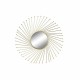 Стенно огледало DKD Home Decor Златен Метал Кристал 84 x 2,5 x 84 cm Стенно огледало DKD Home Decor Златен Метал Кристал 84 x 2,5 x 84 cm