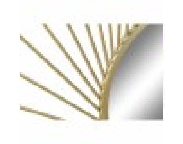 Стенно огледало DKD Home Decor Златен Метал Кристал 84 x 2,5 x 84 cm Стенно огледало DKD Home Decor Златен Метал Кристал 84 x 2,5 x 84 cm
