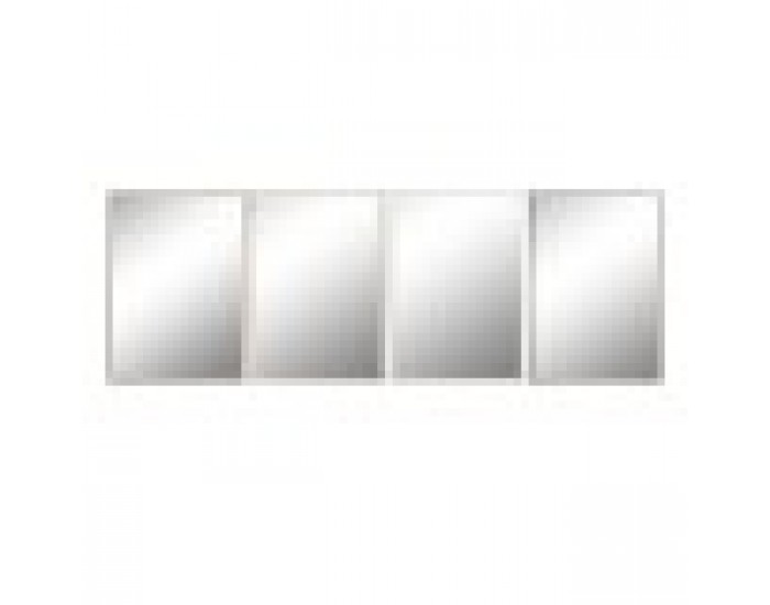 Стенно огледало Home ESPRIT Бял Кафяв Бежов Сив Кристал полистирен 63,3 x 2,6 x 89,6 cm (4 броя) Стенно огледало Home ESPRIT Бял Кафяв Бежов Сив Кристал полистирен 63,3 x 2,6 x 89,6 cm (4 броя)