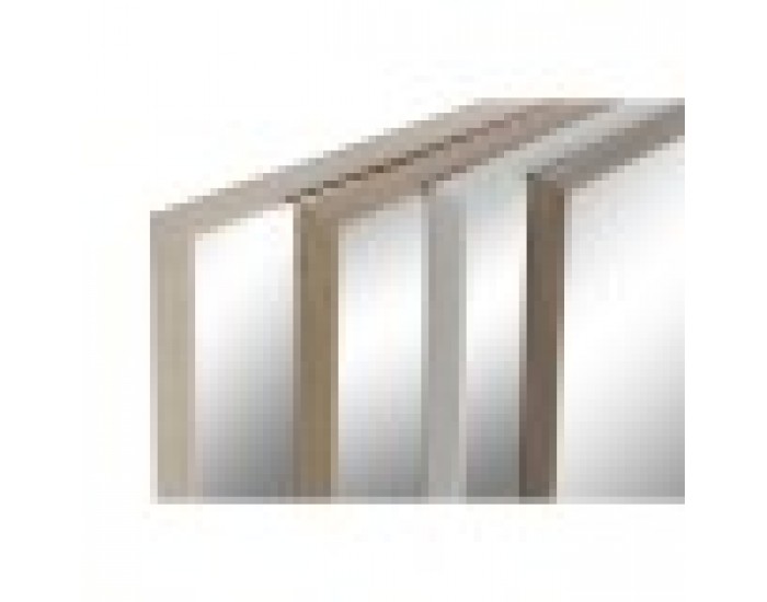 Стенно огледало Home ESPRIT Бял Кафяв Бежов Сив Кристал полистирен 63,3 x 2,6 x 89,6 cm (4 броя) Стенно огледало Home ESPRIT Бял Кафяв Бежов Сив Кристал полистирен 63,3 x 2,6 x 89,6 cm (4 броя)