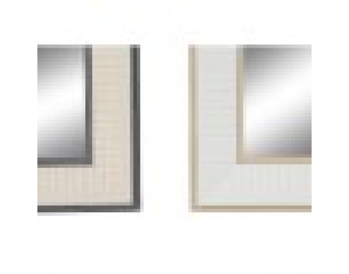 Стенно огледало DKD Home Decor Кристал Кафяв Бял Тъмно сив PS Традиционен 4 броя (36 x 2 x 95,5 cm) Стенно огледало DKD Home Decor Кристал Кафяв Бял Тъмно сив PS Традиционен 4 броя (36 x 2 x 95,5 cm)