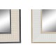 Стенно огледало DKD Home Decor Кристал Кафяв Бял Тъмно сив PS Традиционен 4 броя (36 x 2 x 95,5 cm) Стенно огледало DKD Home Decor Кристал Кафяв Бял Тъмно сив PS Традиционен 4 броя (36 x 2 x 95,5 cm)
