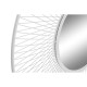 Стенно огледало Home ESPRIT Бял Метал Огледало Град 90 x 2 x 90 cm
