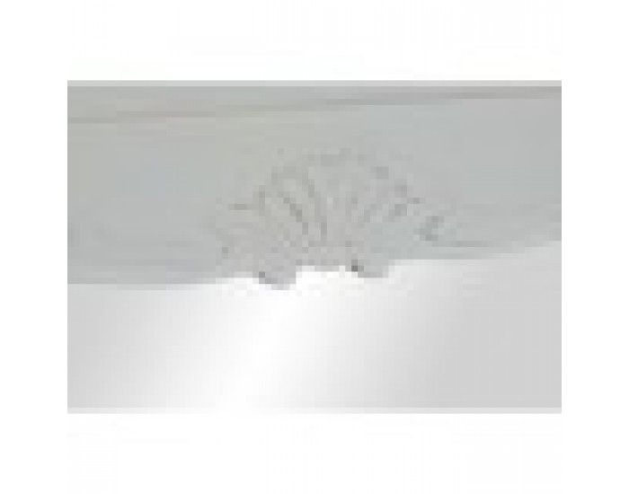 Стенно огледало DKD Home Decor Бял Дървен Естествен 105 x 64 x 4,5 cm Стенно огледало DKD Home Decor Бял Дървен Естествен 105 x 64 x 4,5 cm