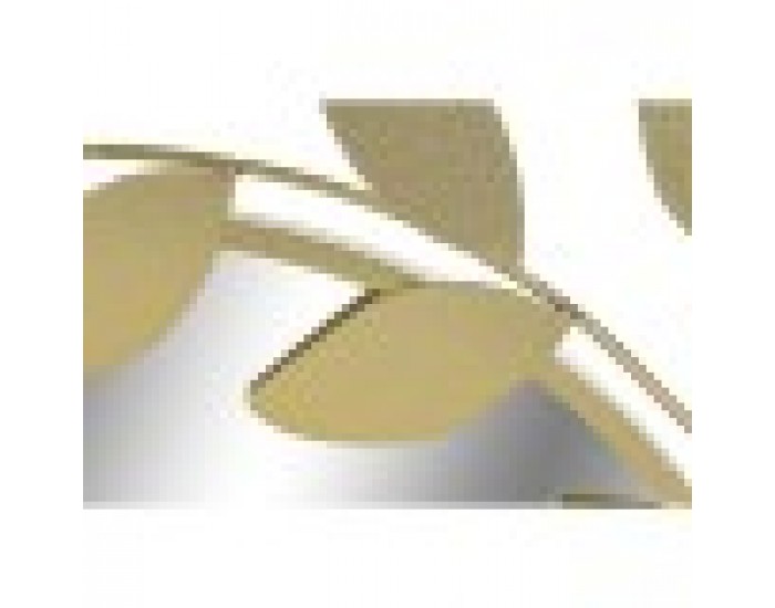 Стенно огледало DKD Home Decor Огледало Златен Метал Laurel (120 x 2,5 x 120 cm) Стенно огледало DKD Home Decor Огледало Златен Метал Laurel (120 x 2,5 x 120 cm)