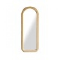 Стенно огледало Home ESPRIT Кафяв Кадифе Scandi 60 x 4 x 160 cm - Тоалетки и Огледала