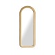 Стенно огледало Home ESPRIT Кафяв Кадифе Scandi 60 x 4 x 160 cm Стенно огледало Home ESPRIT Кафяв Кадифе Scandi 60 x 4 x 160 cm